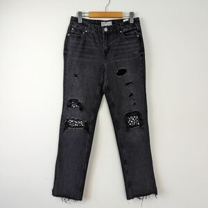 Banjara Women's Embellished Distressed Jeans - Size 26